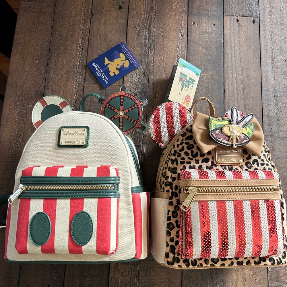 ⭐️SOLD⭐️ NWT Jungle Cruise Disney Attraction Loungefly Set